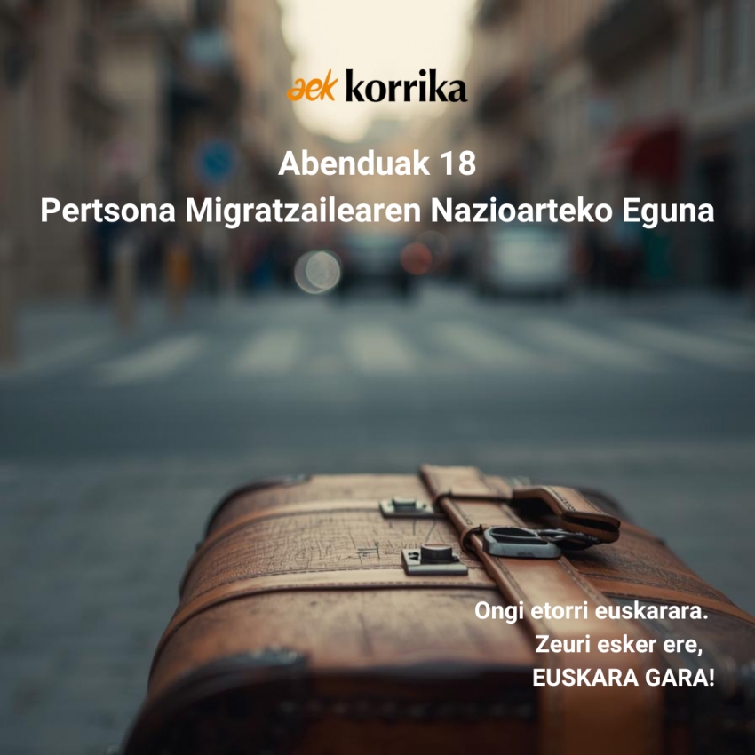 Abenduak 18, Pertsona Migratzailearen Nazioarteko Eguna