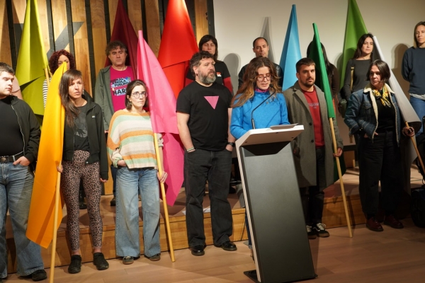 AEKk parte hartu du Justizia Sozialaren Mundu Eguneko Gasteizeko gaurko agerraldian