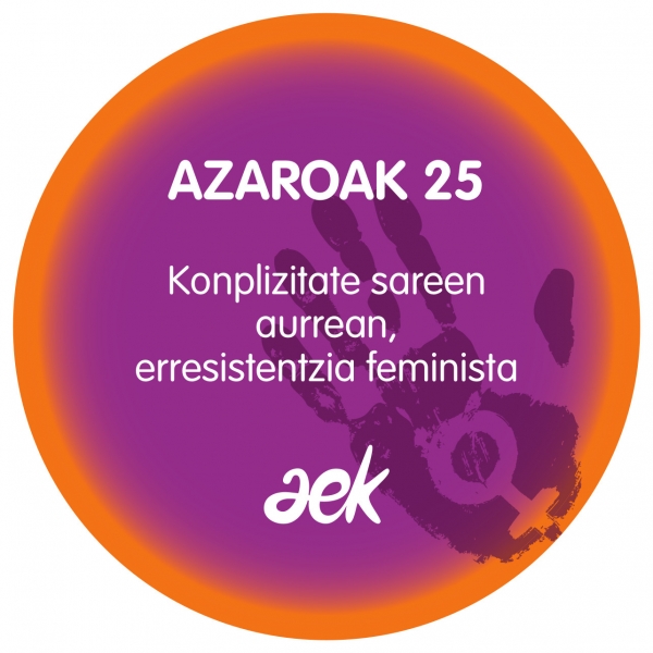 AZAROAK 25: Indarkeria matxisten aurkako nazioarteko eguna
