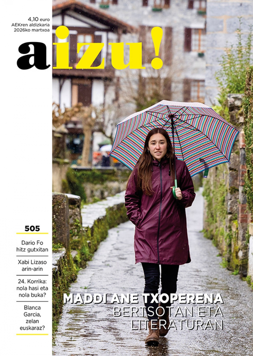 Kalean da martxoko Aizu!