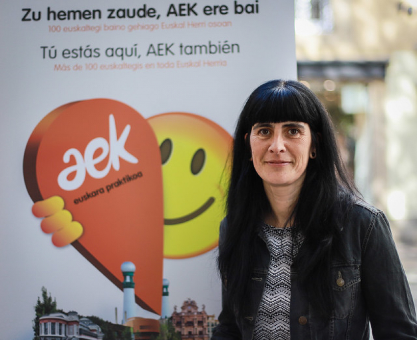 Alizia Iribarren Andueza ya ha comenzado su andadura como coordinadora general de AEK