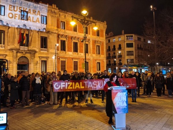 Nafarroa osoan euskararen ofizialtasuna aldarrikatu zuen atzo Kontseiluak