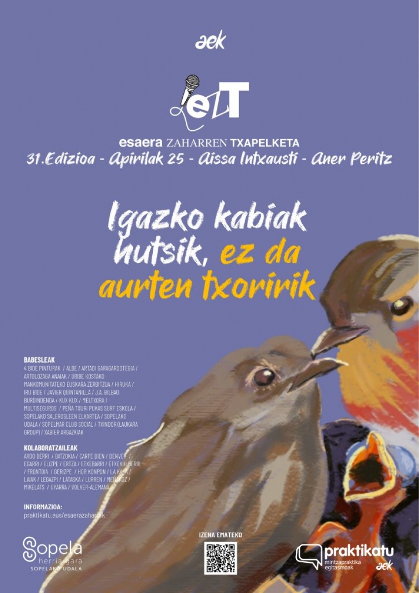 Sopelako Esaera Zaharren Txapelketa, apirilaren 25ean